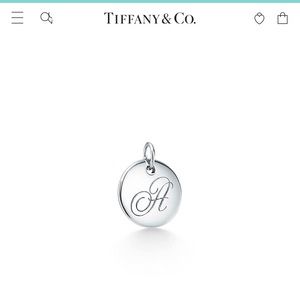 Tiffany’s M Pendant